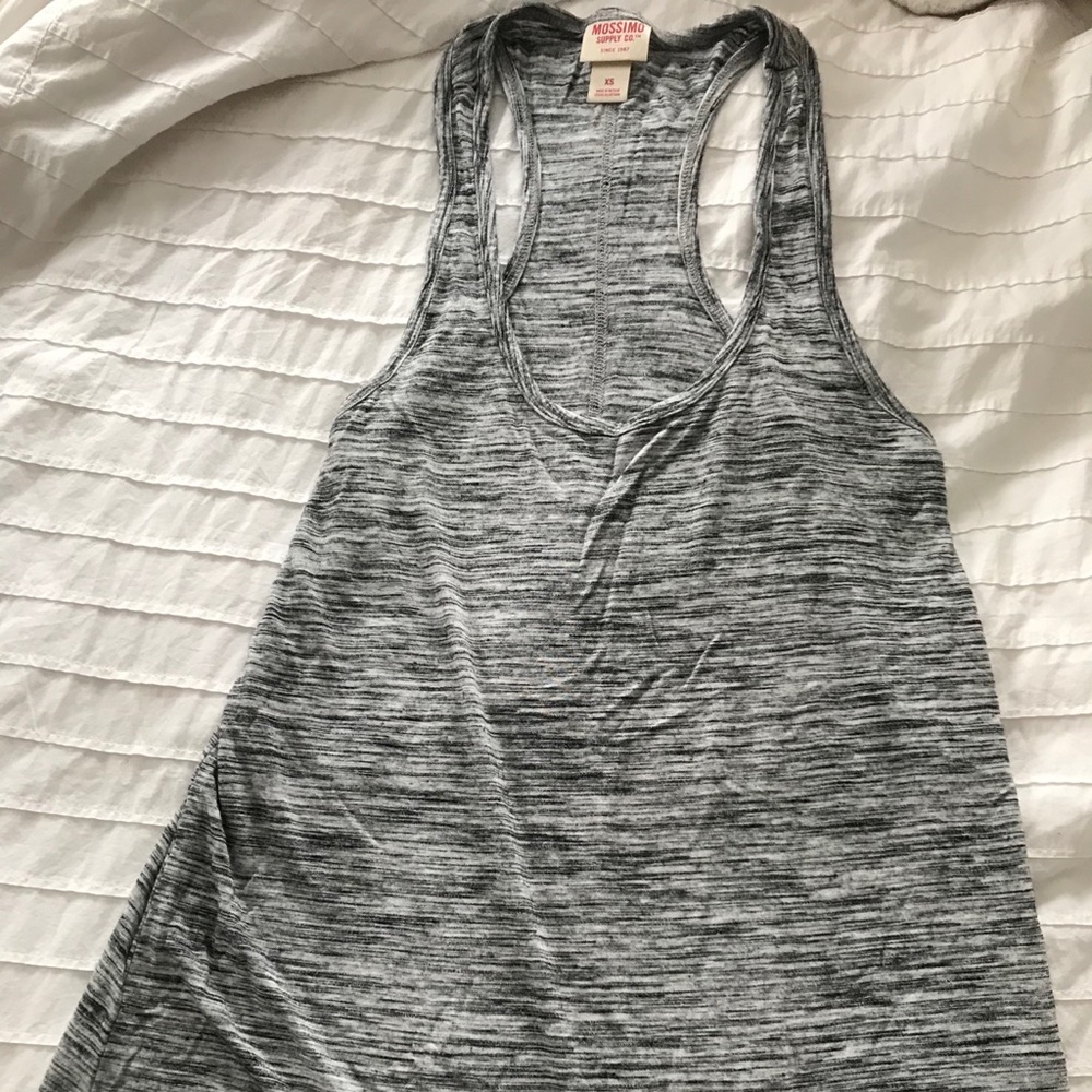 Long Grey Tank Top